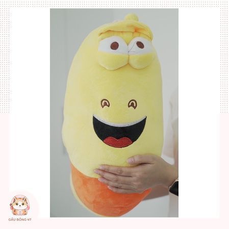 Gấu bông Sâu Larva tinh nghịch siêu cute hàng cao cấp mềm mịn - Gấu Bông 47