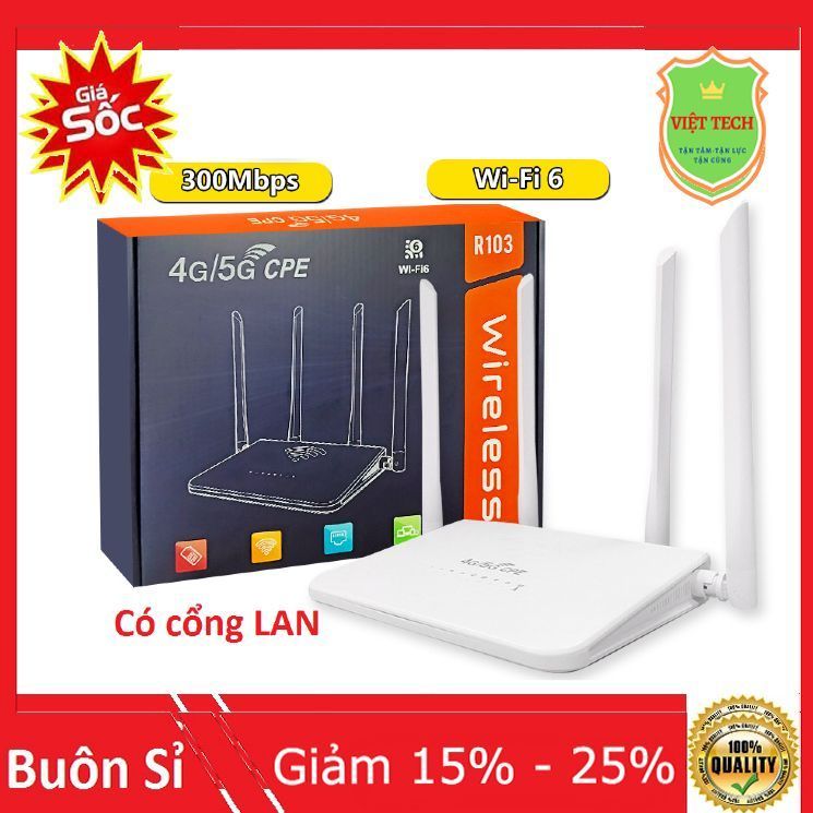 Cục phát wifi từ sim 4G, 5G | Bộ phát wifi di động 3G 4G 5G