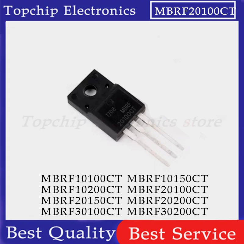 5 Chiếc MBRF20100CT 20100CT MBRF10100CT MBRF10150CT MBRF10200CT MBRF20150CT MBRF20200CT MBRF30100CT 