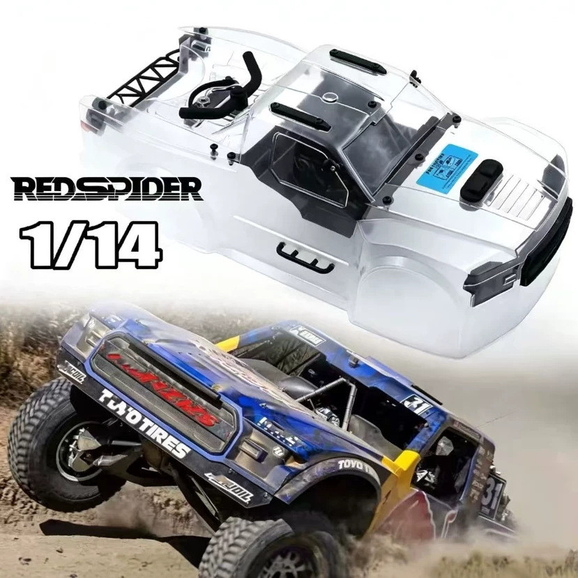 RC Xe DIY Shell cho 1 / 14 Baja1000 ARRMA MOJAVE Hyper GO MJX HBX