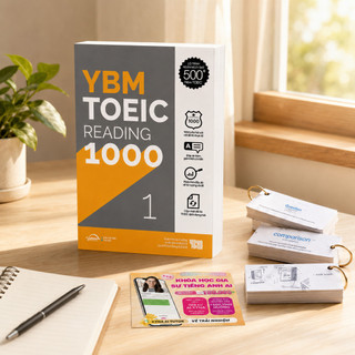 Sách – YBM TOEIC Reading 1000 Vol 1 – Kèm Lời Giải Chi Tiết (Gamma Books)