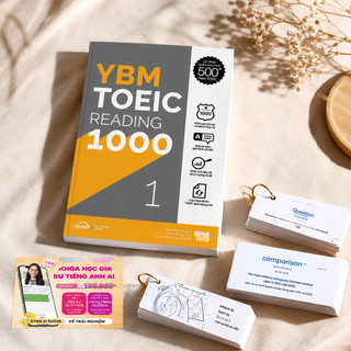 Sách – YBM TOEIC Reading 1000 Vol 1 – Kèm Lời Giải Chi Tiết (Gamma Books)