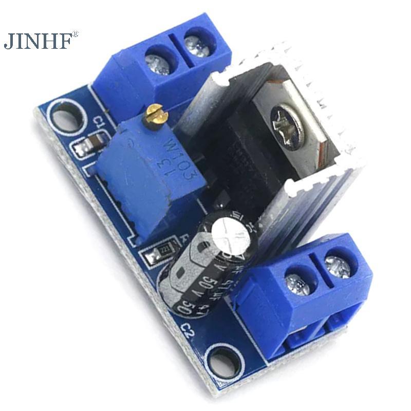 JINHF LM317 DC-DC Bộ chuyển đổi Buck Step Down Bảng mạch Mô-đun Bộ điều chỉnh tuyến tính LM317 Bộ đi