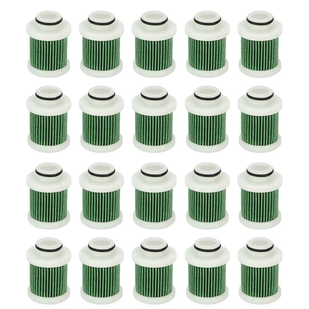 20 Chiếc 6D8-WS24A-00 Bộ Lọc Nhiên Liệu 4 Kích Cho Yamaha 40-115Hp F40A F50 T50 F60 T60 Động Cơ Biển