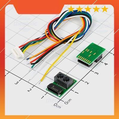 GP2Y0E03 Cảm Biến Khoảng Cách 4~50cm Ngõ Ra Analog Giao Tiếp I2C IoT Maker 90