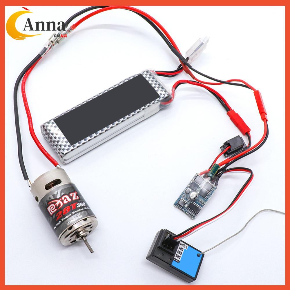 Động cơ chải 28T 390 Động cơ DC Động cơ điện RC JST 1 PC 28T 390 Động cơ chải Động cơ DC Động cơ chả