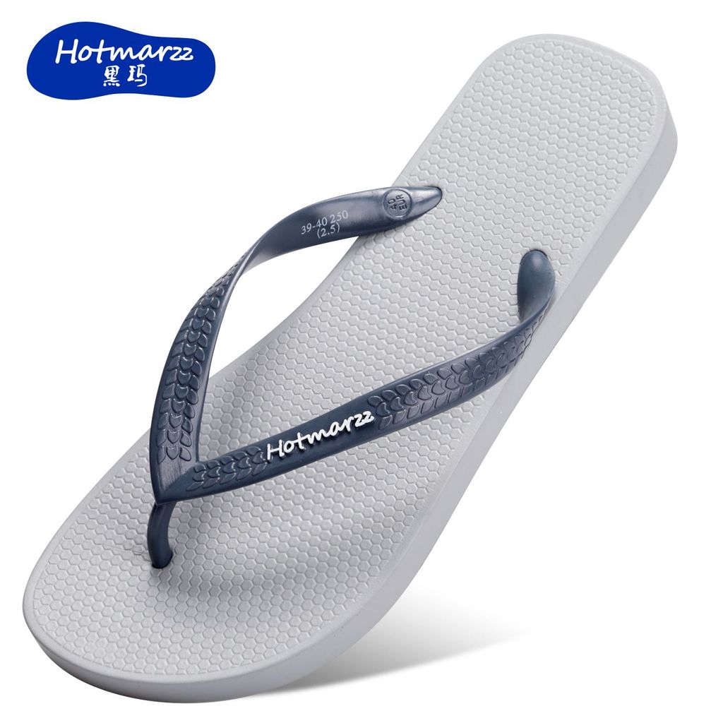 Hotmarzz Hotmarzz Blackmarzz Dép xỏ ngón nam chống trượt mùa hè Dép đi ngoài trời 25 Dép xỏ ngón đi 