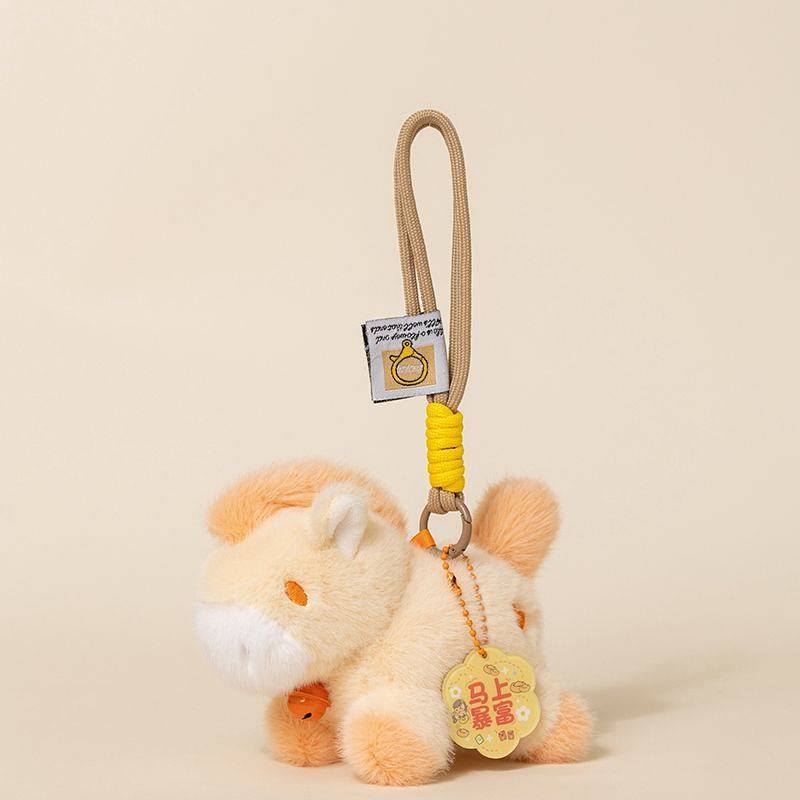 Pony Doll Year of Horse Mascot Pony Plush Pendant Year of Horse Plush Doll Doll geW4