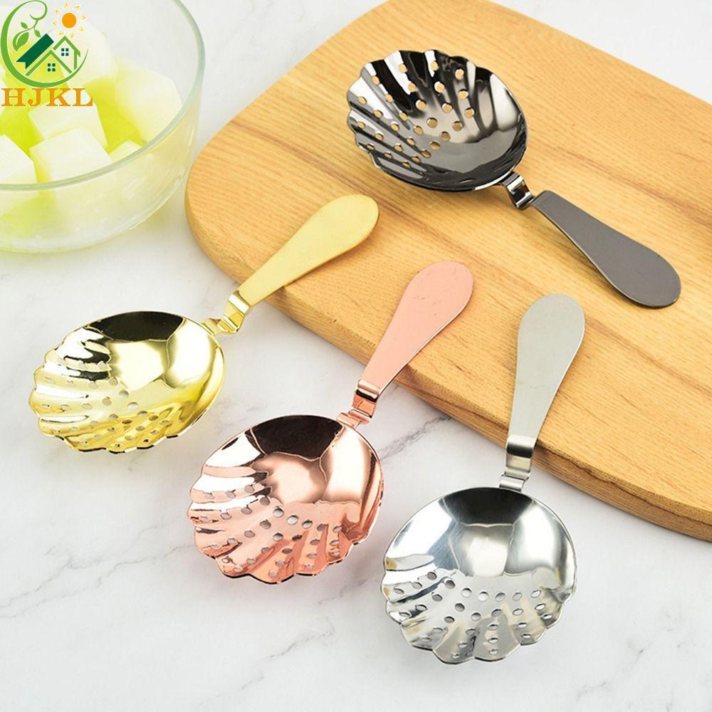 HJKL Cocktail Tool Fast Drain Bartender Thép không gỉ Bộ lọc đá nhà bếp chuyên nghiệp