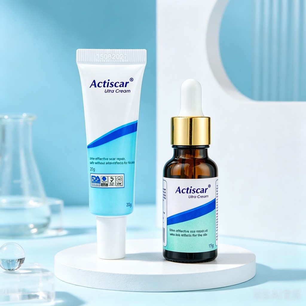 【Hàng chính hãng】Kem Và Serum Mờ Sẹo Actiscar Làm Mờ Sẹo Lồi, Lõm, Sẹo Rỗ, Sẹo Do Bỏng, Phẫu Thuật, 