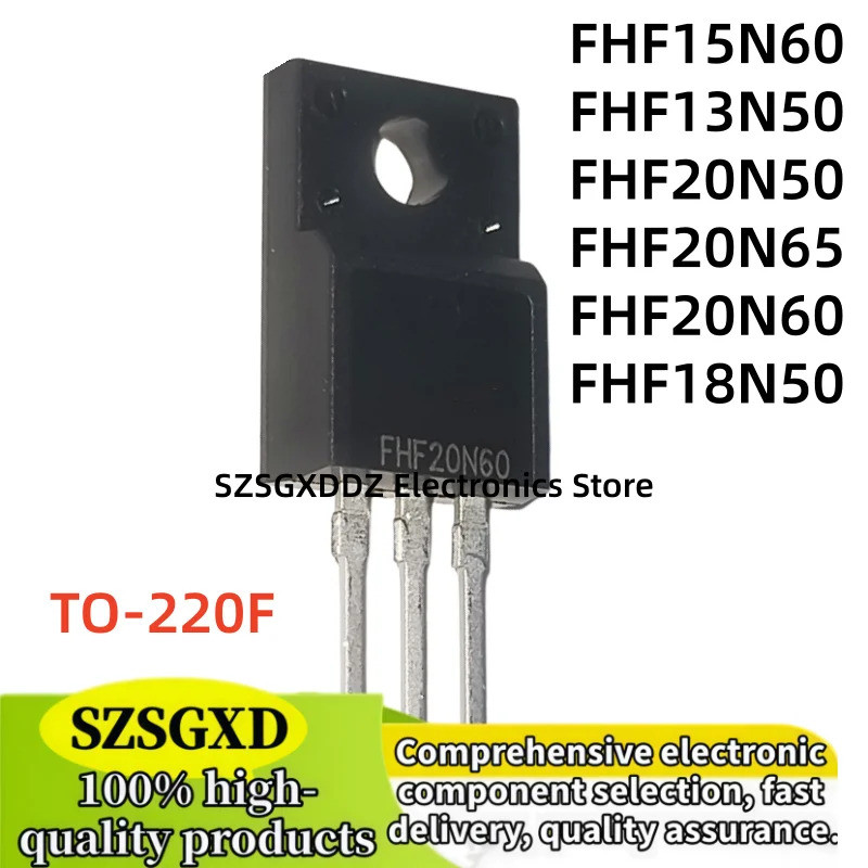5 Chiếc FHF20N50 FHF20N65 20N65 FHF20N60 20N60 FHF18N50 18N50 FHF15N60 15N60 FHF13N50 13N50 TO-220F 