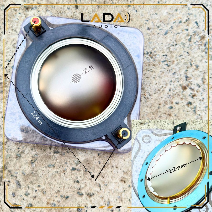 Coil Loa Treble 750 Dây Nhôm Dẹp, Chân Giấy Lotus – Thay Thế Cho Loa Treble 750 Pa