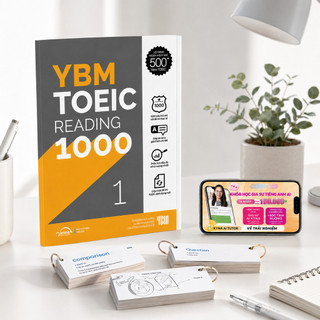 Sách – YBM TOEIC Reading 1000 Vol 1 – Kèm Lời Giải Chi Tiết (Gamma Books)