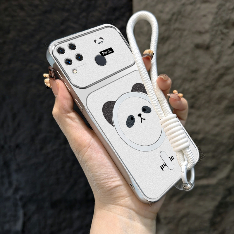 Ốp Lưng Cho REALME C12 C25 C15 C25S Vỏ Điện Thoại Vỏ Mềm Silicon Chống Sốc Thiết Kế Mới Thẩm Mỹ Gấu 