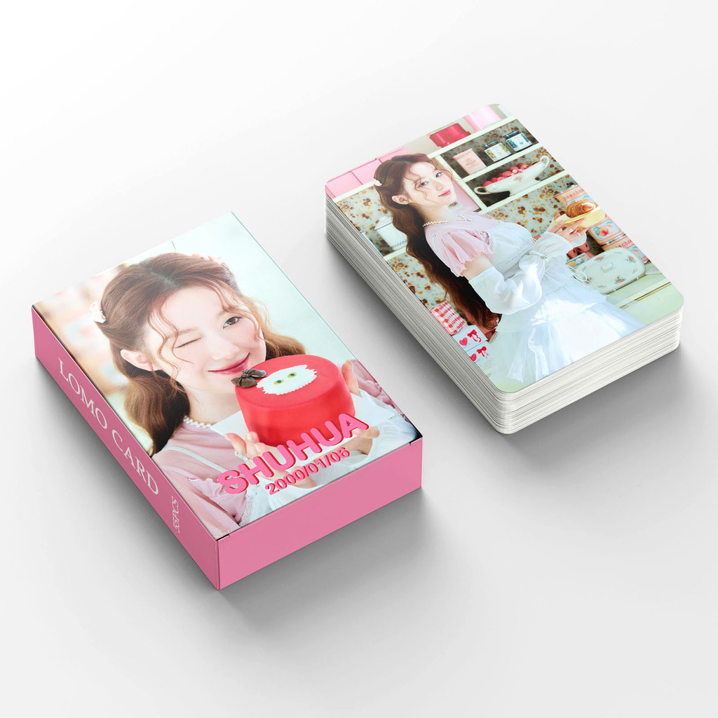 55 gidle Ye Shuhua Cards SHUHUAKPOP Hàng hóa LOMO Photocards