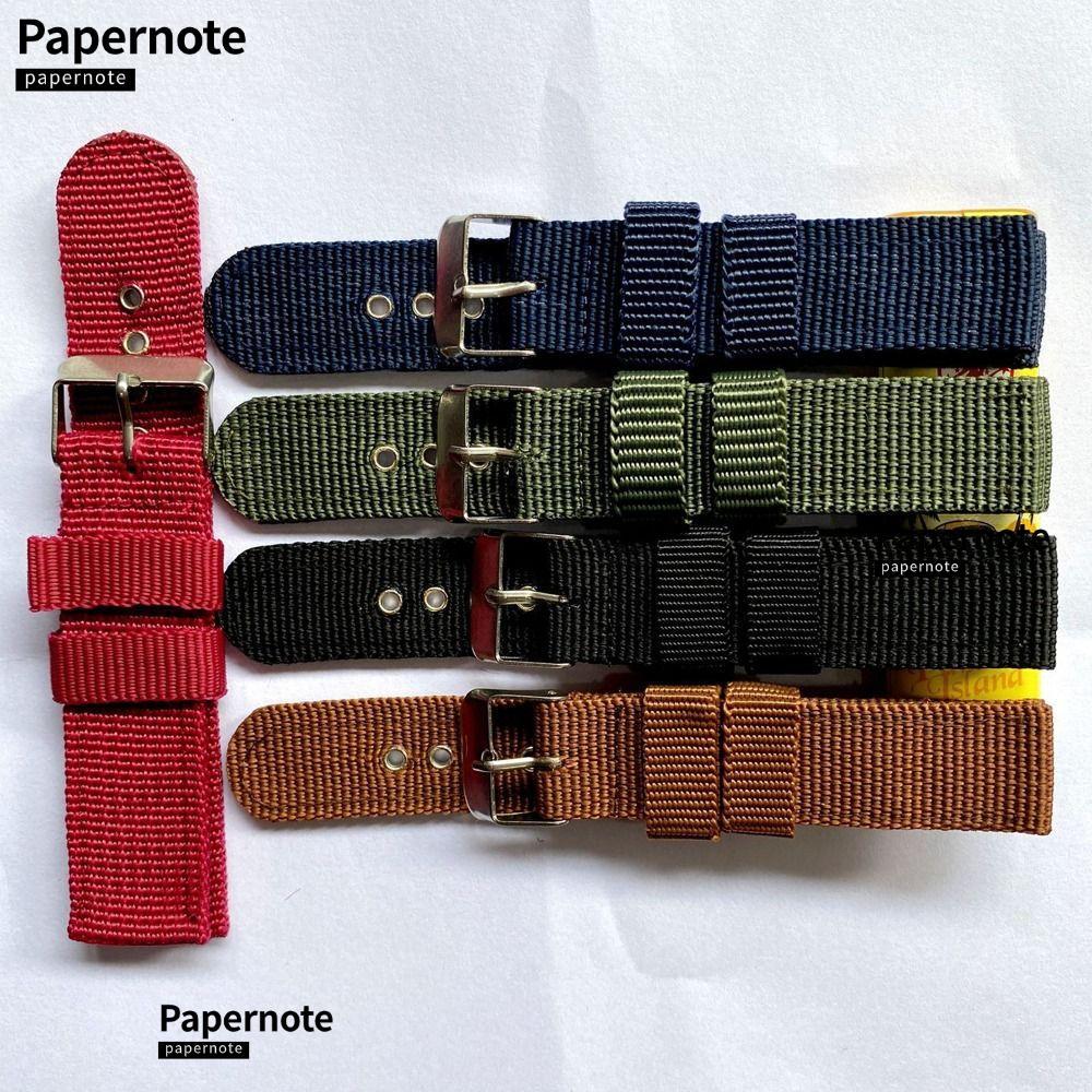 GIẤY Đồng hồ đeo tay, Pin Buckle Dây đeo vải Nylon thể thao, Vòng tay nam nữ Dây đeo đồng hồ Phụ kiệ