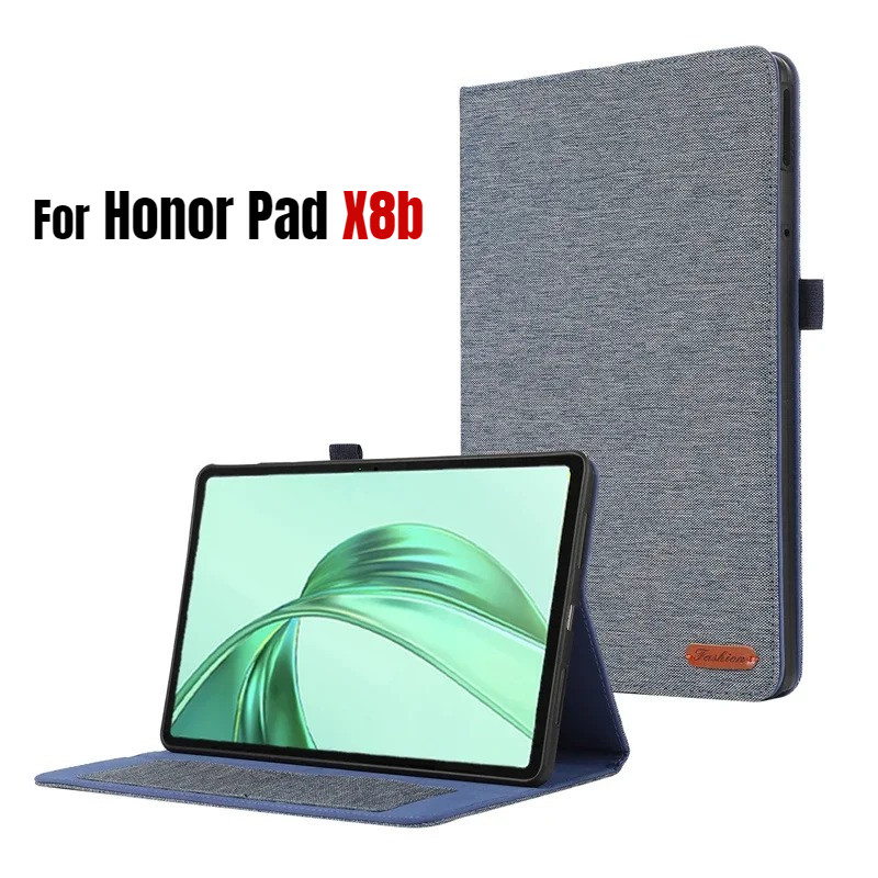 Dành Cho Honor Pad X8 B X8b 11inch NDL2-W09 Ốp Lưng 11 inch Vải Mềm Lật Đứng Dành Cho Honor Pad X8B 