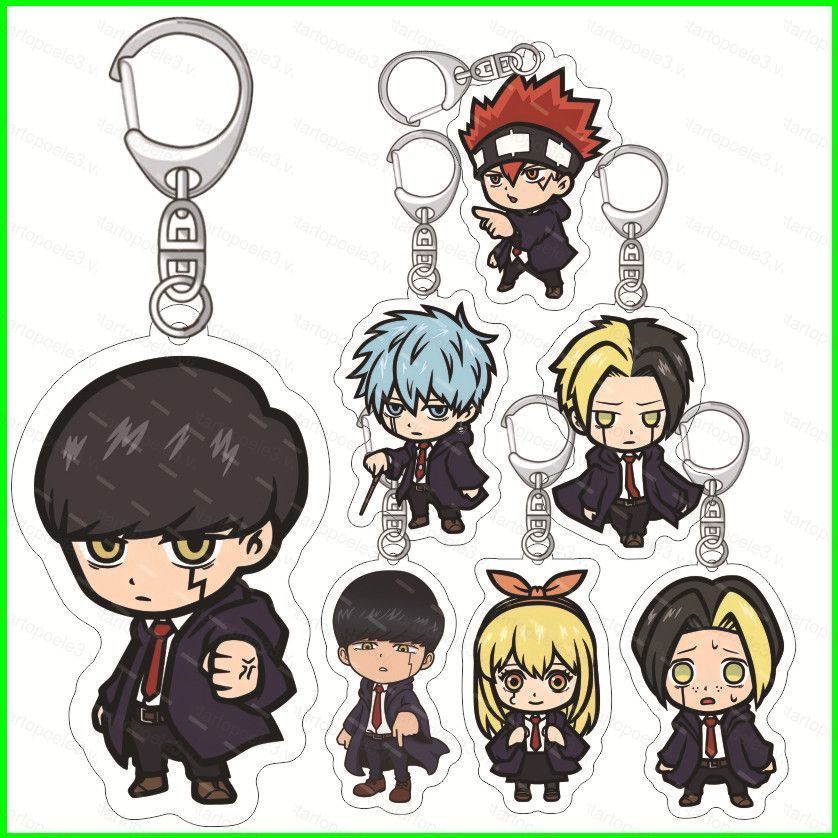 Mặt dây chuyền túi acrylic Mashle Magic and Muscles Lance Crown Lemon Irvine