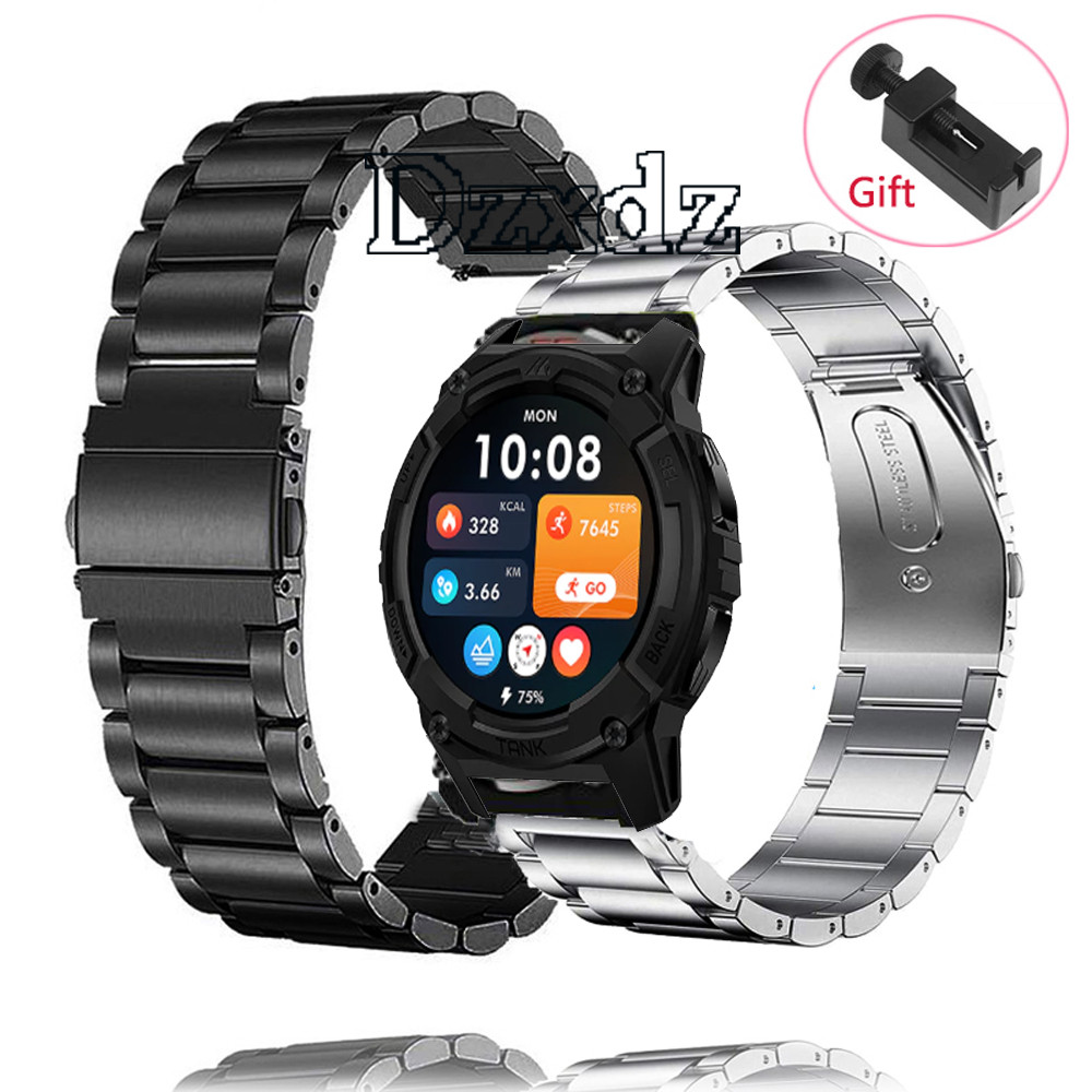 KOSPET TANK S2 Dây đeo đồng hồ thông minh Dây đeo cổ tay bằng kim loại Thép không gỉ KOSPET TANK S2 