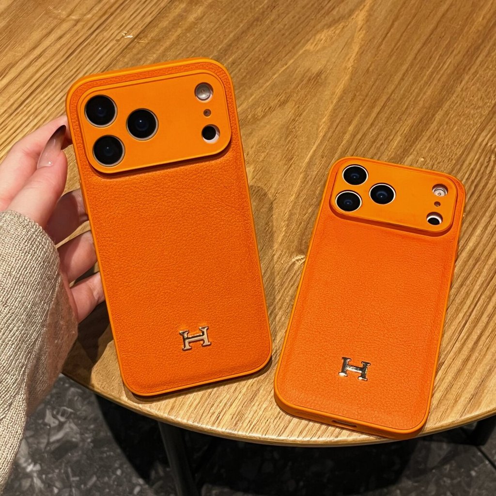 Dành Cho iPhone 17 15 14 13 16 pro max Ốp Lưng Thu Đông Lychee Da Hạt Apple 17promax Ốp Lưng Điện Th