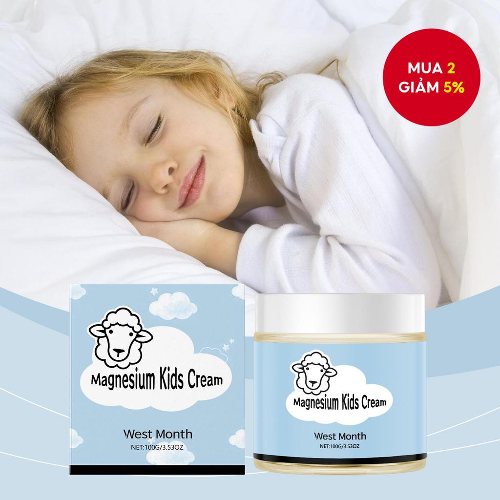Kem dưỡng Magie cho trẻ em, Magie nguyên chất cho bé, Sữa dưỡng thể Magie giúp ngủ ngon, Chăm sóc gi