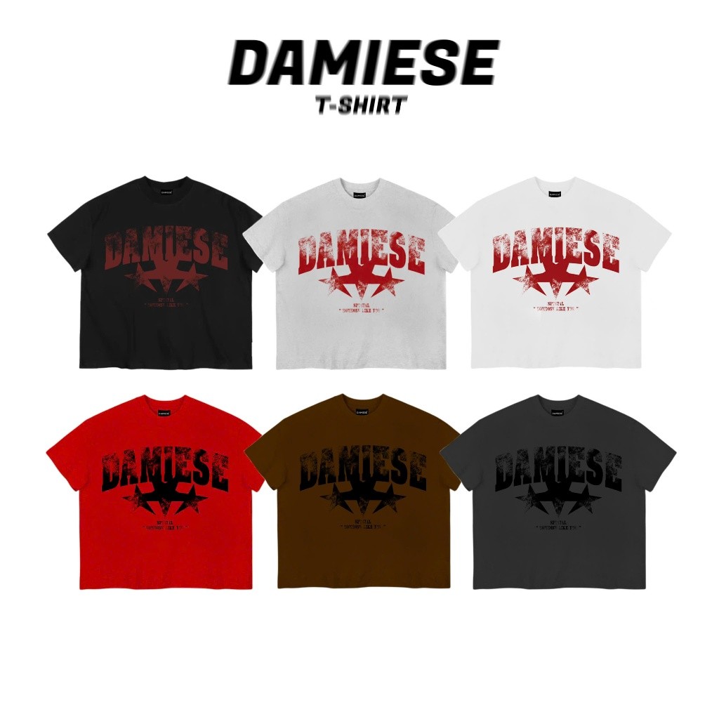 ÁO THUN BOXY "DAMIESE SPECIAL SHOW" COTTON 260GSM