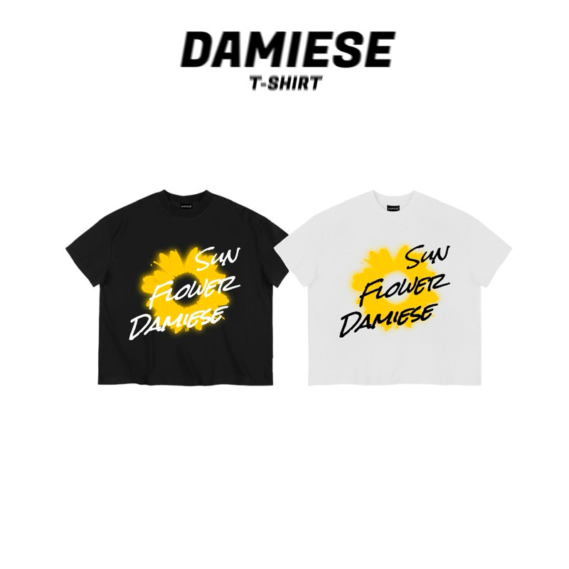 Áo Thun Form Rộng SUN FLOWER 260GSM - DAMIESE