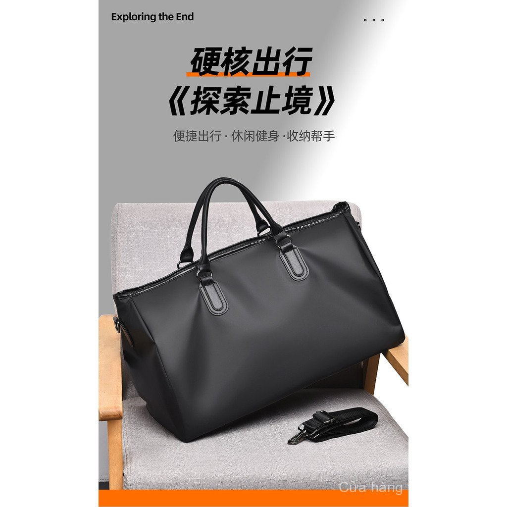 Large Capacity Sports Gym Bag Crossbody Bag Outdoor Trendy Casual Sports Bag Short Trip Bag Travel B