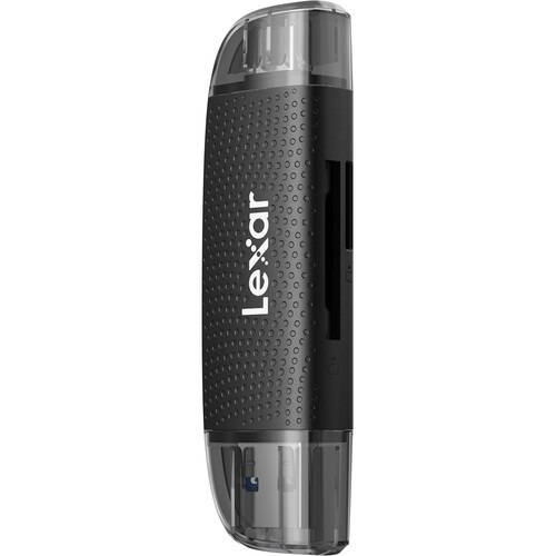 Đầu đọc thẻ Lexar Dual-Slot SD/microSD cổng USB-A/C (LRW310X-BNBNG) – Chính Hãng