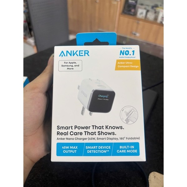 Củ sạc nhanh Anker Nano A121D 45W