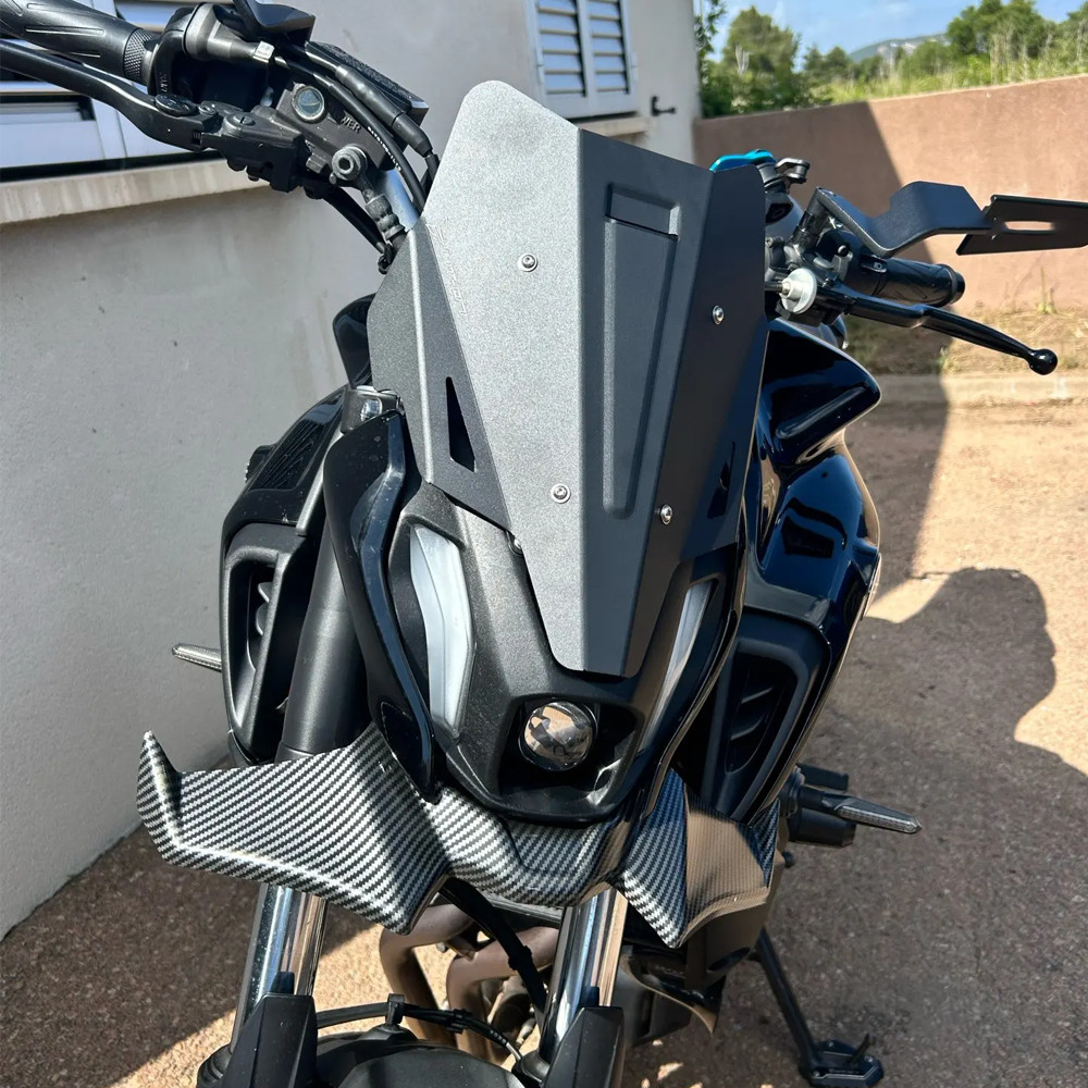 Phụ kiện kính chắn gió xe máy Kính chắn gió Tấm chắn gió cho Yamaha MT07 MT-07 FZ07 MT FZ 07 2021 20