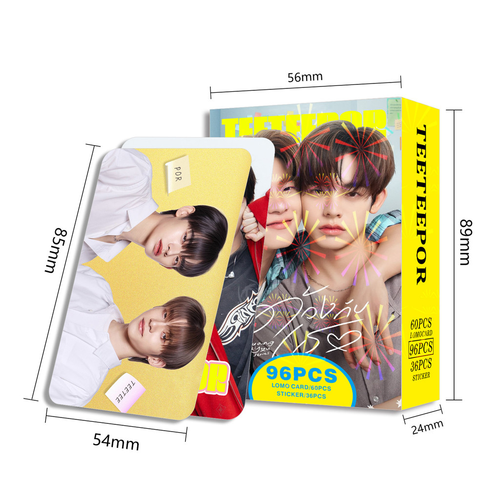 92-96 Chiếc Ngôi Sao Thái TEETEPOR TTP Lomo Cards 2Tee BL TheeWave PoohPavel Ohm Pawat BKPP Pondphuw