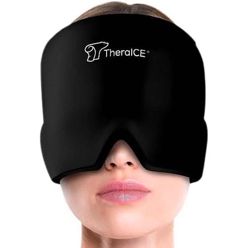 PRO, Head Technology Relief Stress Extr Migraine Mask, Cap, FocusZone TheraICE Ice Headache Đau đầu 