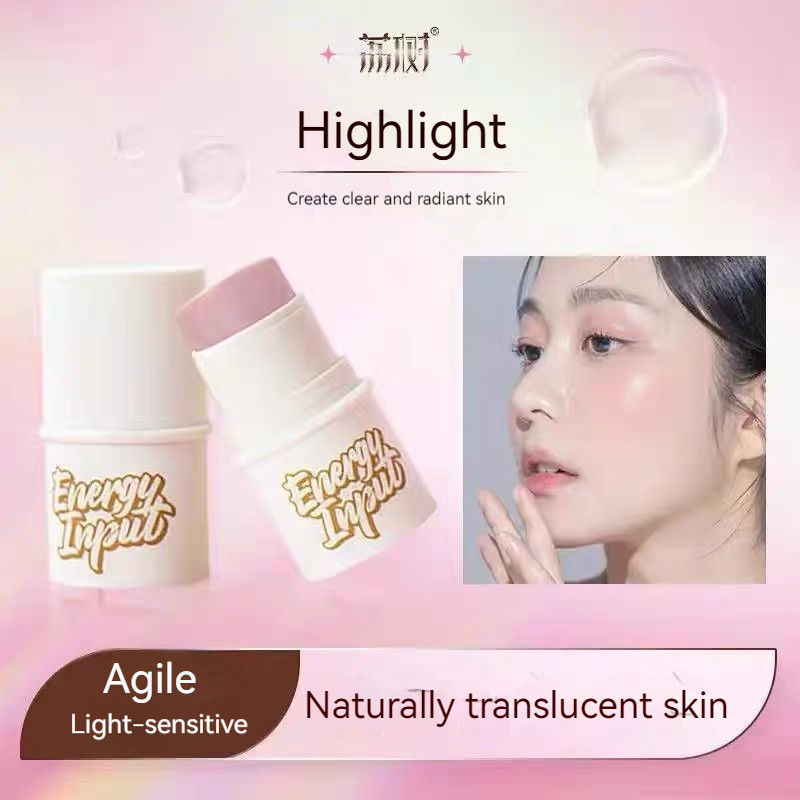 LISHU Hydrating Blush Stick Hide Pore Primer Water-Glow Clear Brighten Primer And Contourance Comple