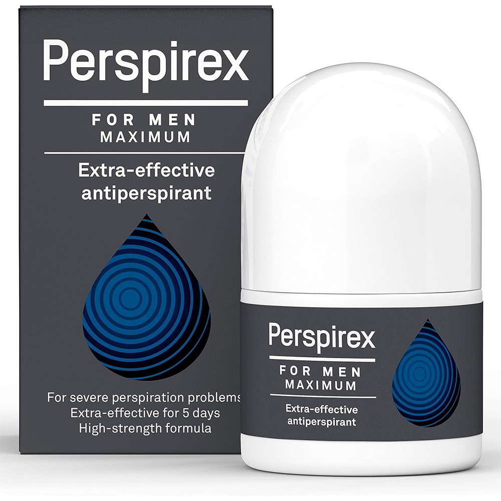 Perspirex Men Regular 20ml Anti Sweat Deodorant Strong Antiperspirant for Men