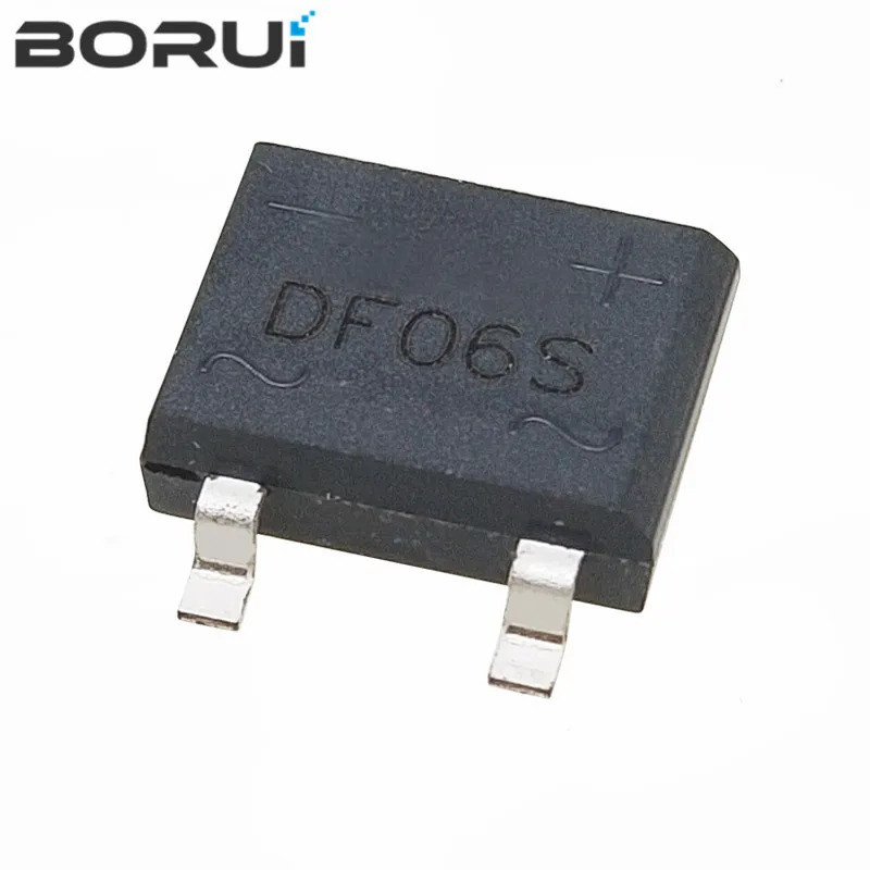 10 CÁI DF06S SMD 4 feet DF06S SOP-4 DF06 chỉnh lưu cầu chỉnh lưu chip chính hãng còn hàng WYYI