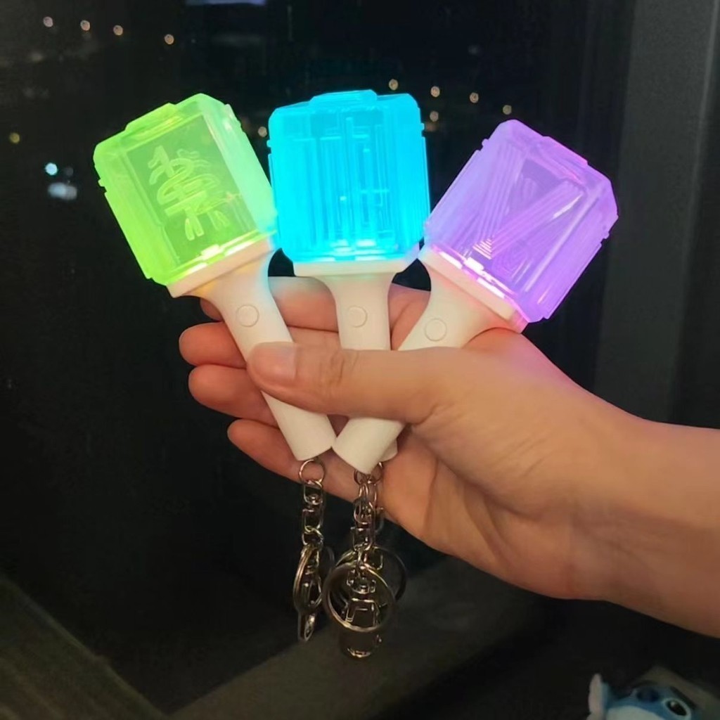 NCT Mini Light Stick Concert Lightstick Dạ Quang Móc Khóa Móc Khóa Túi Phụ Kiện Trang Trí NCT 127 NC