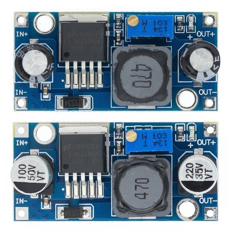 Mô Đun Hạ Áp Lm2596 LM2596S ADJ 5V/12V/24V 3A