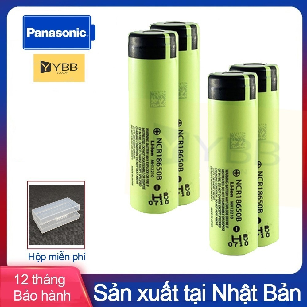 Mới 18650 Panasonic 3400mAh Sản xuất tại Nhật Bản 18650 3.7V YYBB