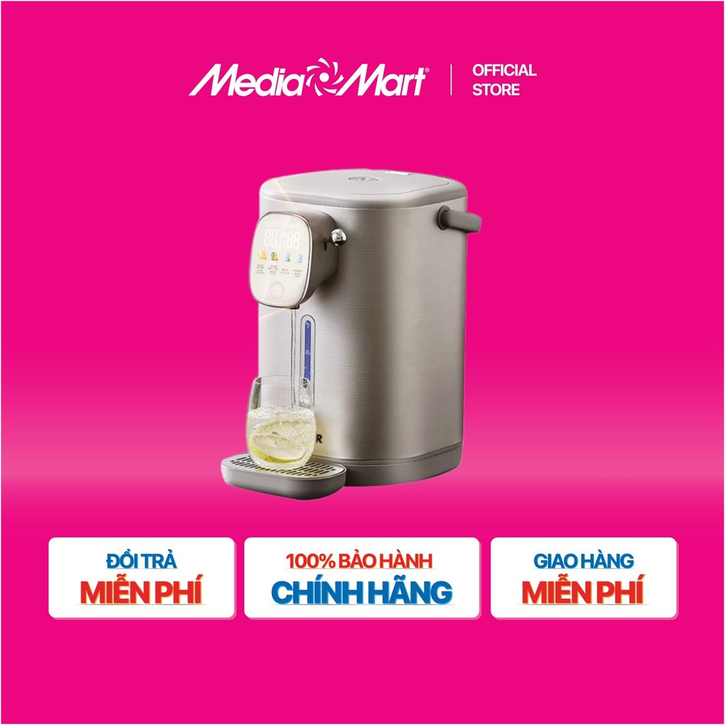 [MEDIAMART] - Bình thủy điện tử Roler RTP-1113A 5L / RTP-1112 4L / RTP-1111 3L.Khử Clo.Chính hãng