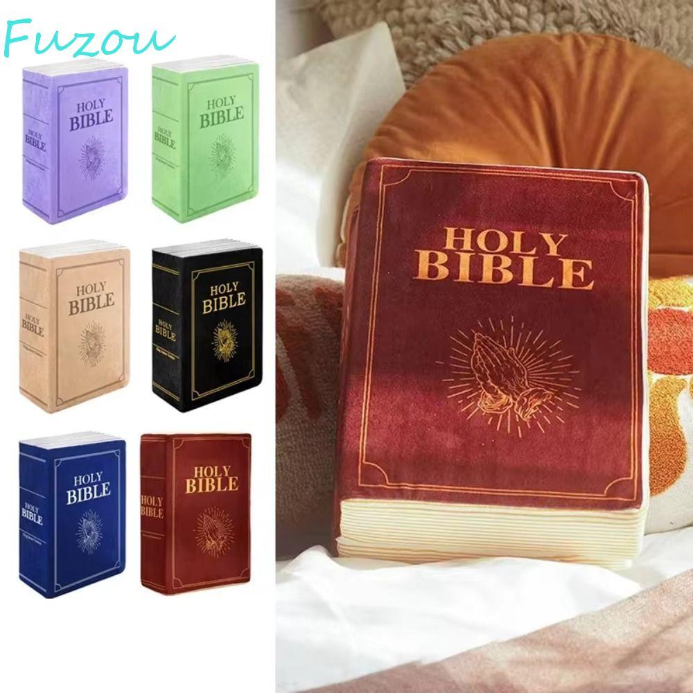 Gối Kinh Thánh FUJIOU, Gối Sofa Nhìn Thực Tế Gối Ném Kinh Thánh, Phòng Khách Trang Trí Nhà Dễ Thương