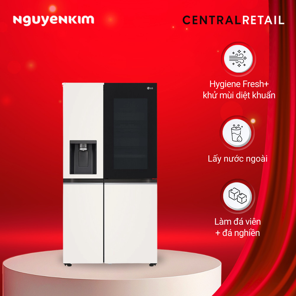 Tủ lạnh LG Inverter 635 lít GR-X257BG