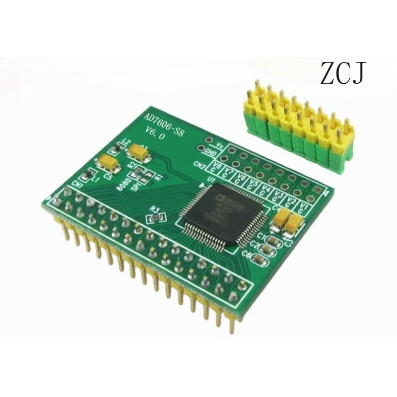 Mô-đun thu thập dữ liệu AD7606 Tần số lấy mẫu đồng bộ 8 kênh ADC 16-Bit 200KHz