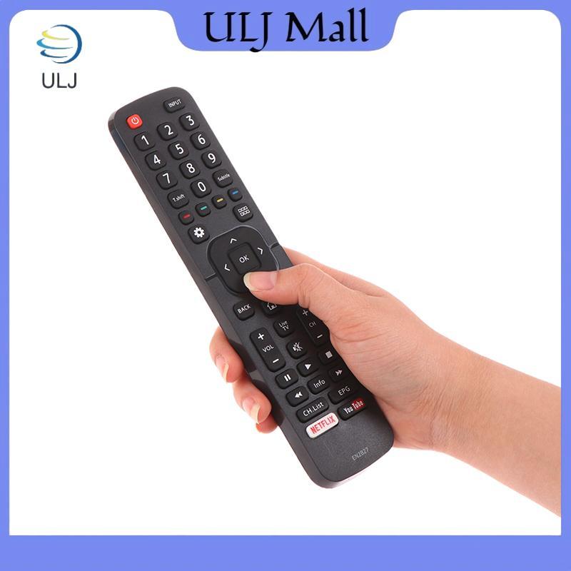 Thay thế điều khiển từ xa TV ULJ EN2B27 cho TV thông minh LED Hisense LCD với nút ống Netflix You.
