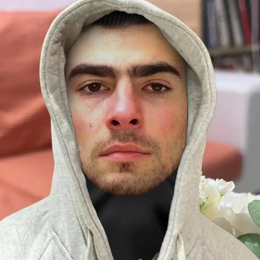 Luigi Nicholas Mangione 3d Liền Mạch Mặt nạ Chống Nắng Đầu Cưỡi Bụi Thiết Thực Khăn Che E3u3