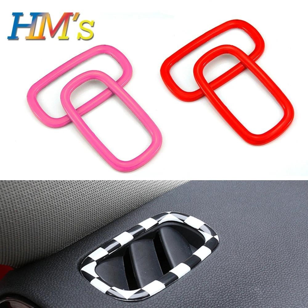 2 Chiếc Cho Mini Countryman F60 Phụ Kiện Bảng Điều Khiển Ô Tô Cửa Thoát Khí Miếng Dán Trang Trí Cho 