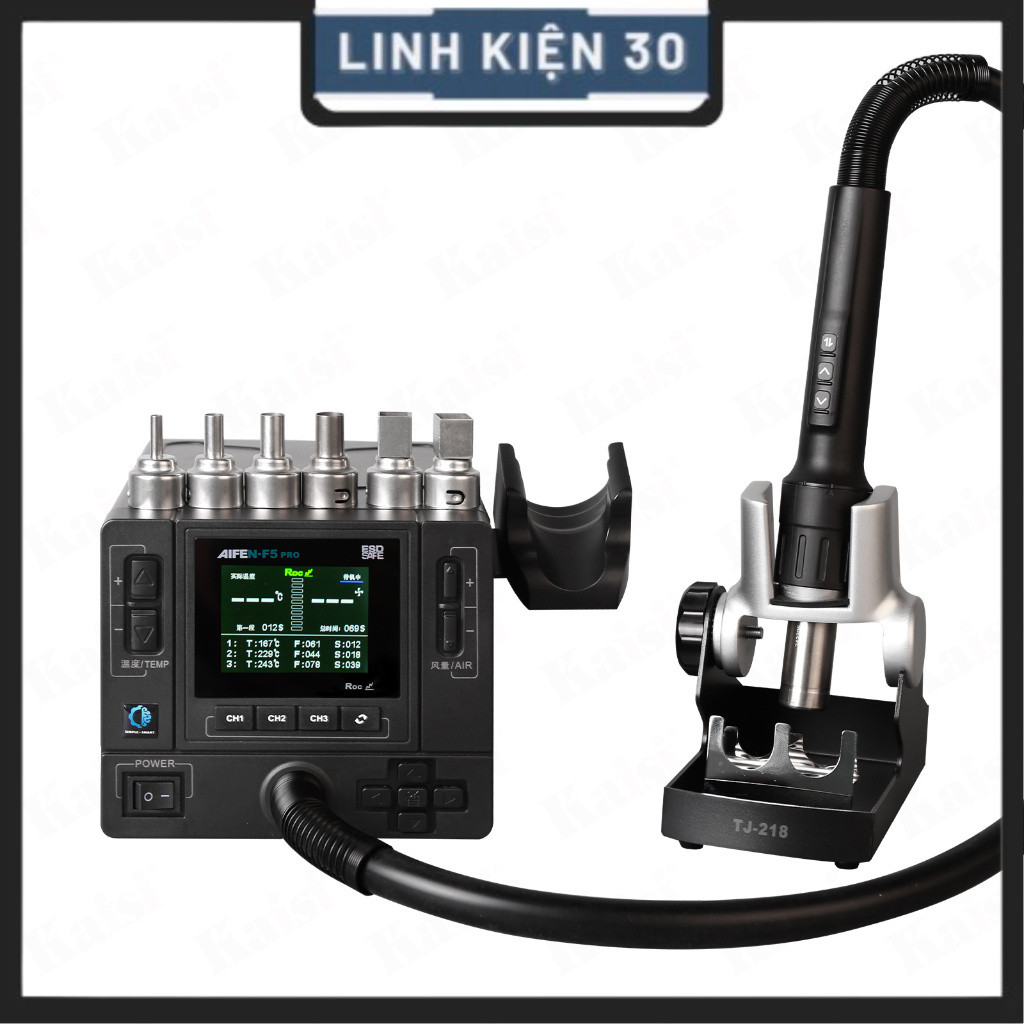 Máy khò AiFen F5 Pro chính hãng Sugon, chỉnh nhiệt gió trên tay