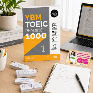 Sách – YBM TOEIC Reading 1000 Vol 1 – Kèm Lời Giải Chi Tiết (Gamma Books)