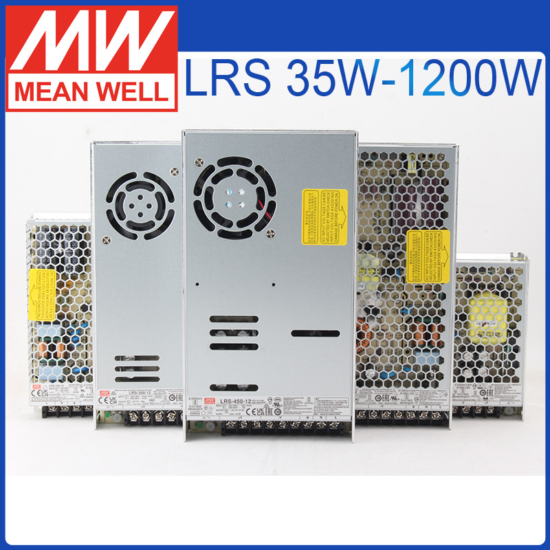 MEAN WELL LRS Series LRS-35 LRS-50 LRS-75 LRS-100 LRS-150W LRS-200 LRS-150F 5V / 12V / 24V / 48V Bộ 
