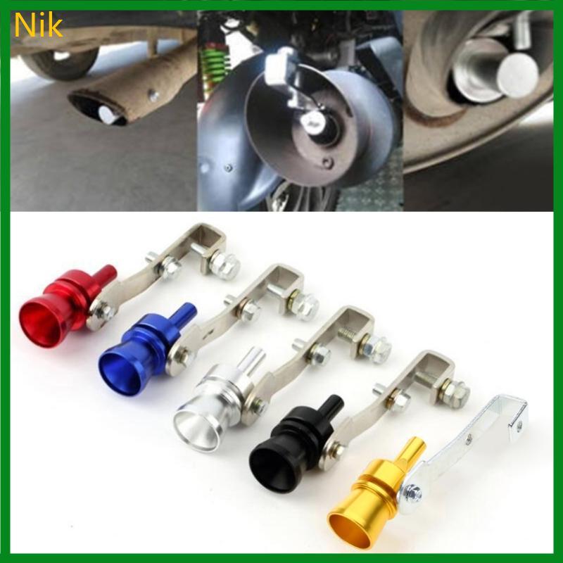 Nik Turbo Âm Thanh Còi Ống Xả Ống Xả Muffle Loud Sounder Xe Roar Maker Booster